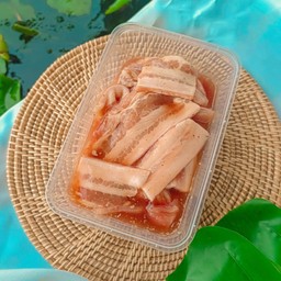 สามชั้นหมักพริกไทยดำ