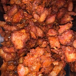 หมูสามชั้นทอด