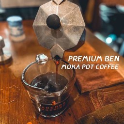 กาแฟสดหม้อต้ม Premium Ben 1