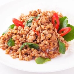 ผัดกะเพรา (กับข้าว)