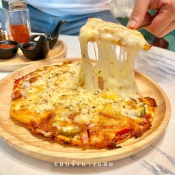 P5พิซซ่าบางกรอบ แฮมชีส