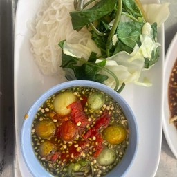 ขนมจีน+น้ำแจ่ว