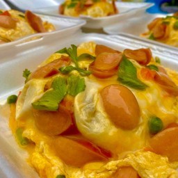 ราชาไข่ข้นตามสั่ง & กะเพราถาด