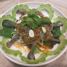 กุ้งแช่น้ำปลา