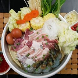 Newมังกร หมูกระทะ ย่างเนย