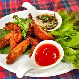ปีก ไก่ทอดสมุนไพร