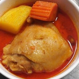 ข้าวราดมัสมันไก่