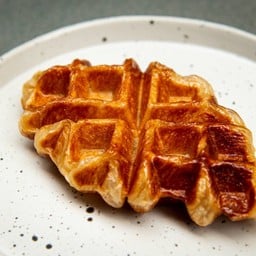 Caramelised croffle