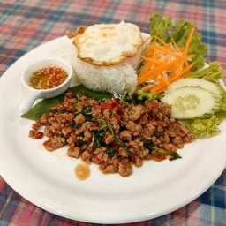 ข้าวกะเพราหมูสับ