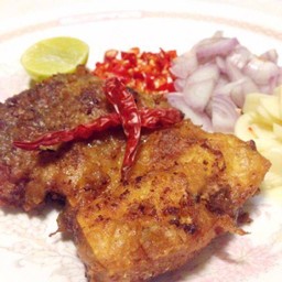 ปลาส้มทอด