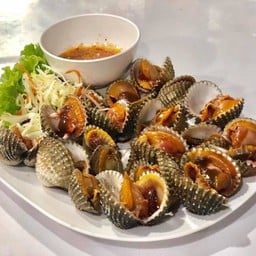 หอยแครง ลวก,เผา