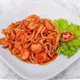 สปาเก็ตตี้ซอสหมูสับ