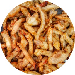 หมูทอดแดดเดียว 1 ขีด