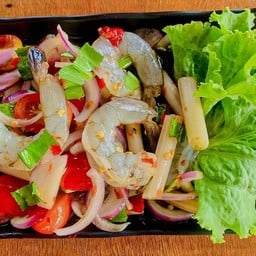 ยำกุ้งสด