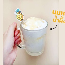 นมหมีน้ำผึ้ง(เย็น)