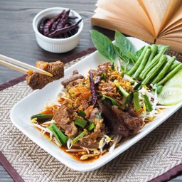 ซุปแห้งเนื้อตุ๋น
