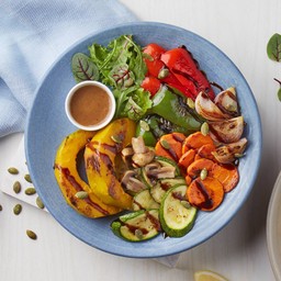 Grilled Vegetable Salad with Balsamic Dressing