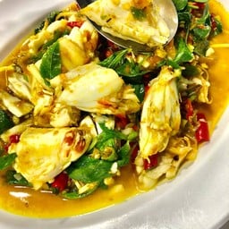 เนื้อปูก้อนใหญ่พิเศษ ผัดฉ่า