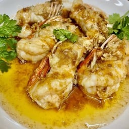 กุ้งแม่น้ำทอดเกลือ