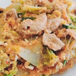 สุกี้แห้งหมูน้ำจิ้มรสเด็ด