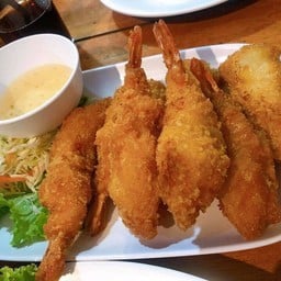 กุ้งชุปแป้งทอด