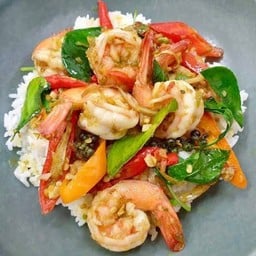ข้าว กระเพรา