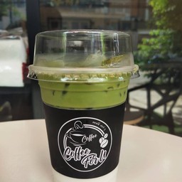 ชาเขียวมะพร้าวลาเต้