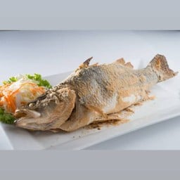 ปลากระพงเผาเกลือ