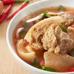 ต้มยำขาหมู