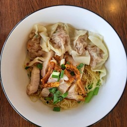 Crispy Pork Wonton Noodles