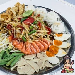 ร้านส้มตำ ตำรวจมา