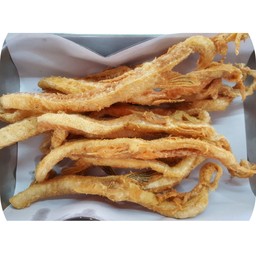 ท้องปลาแซลมอนทอด 1 ขีด