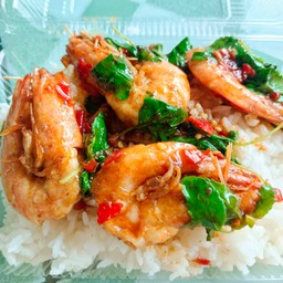 กะเพรากุ้ง