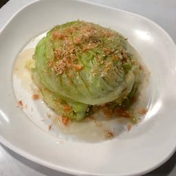 กะหล่ำปลีน้ำปลา(ใส่กุ้งแห้ง)