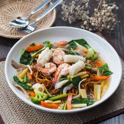 หมี่กรอบราดหน้า