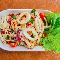 ยำปลาหมึก