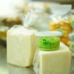 ขนมปังตัดขอบ+สังขยาใบเตย (กระปุก)