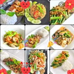 อาหารตามสั่งครัวคุณสิริวรรณ