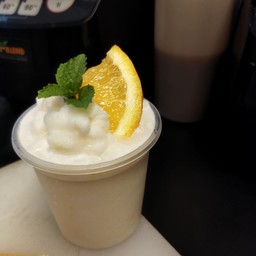 Orange Honey Milk frappe