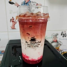 ชาไทย milky strawberry