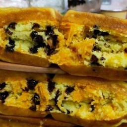 วาฟเฟิลไส้ทะลัก