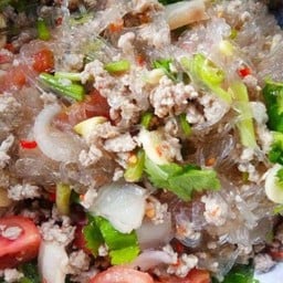 ยำวุ้นเส้นหมูสับ