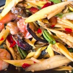 ตำทะเล(สุก)