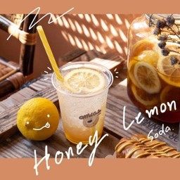 Homemade HoneyLemon Soda