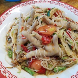 ตำขนมจีนขาไก่