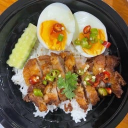 สาริสาหมูทอด