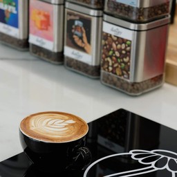 ลาเต้ร้อน