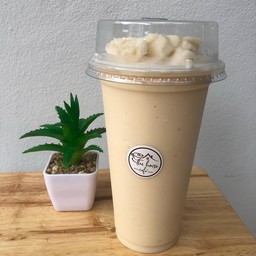 นมหมีน้ำผึ้งปั่น