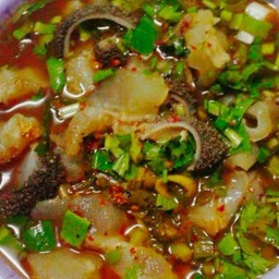 ต้มแซบเอ็นแก้วเนื้อ