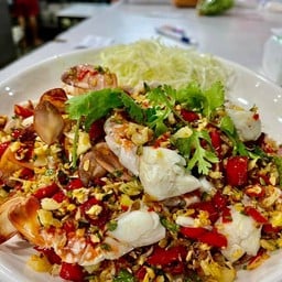 กรรเชียงปูม้าผัดพริกเกลือ